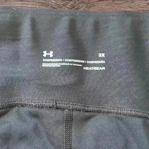 Women’s Under Armour Heatgear compression crop leggings Size 3X - Picture 5 of 6